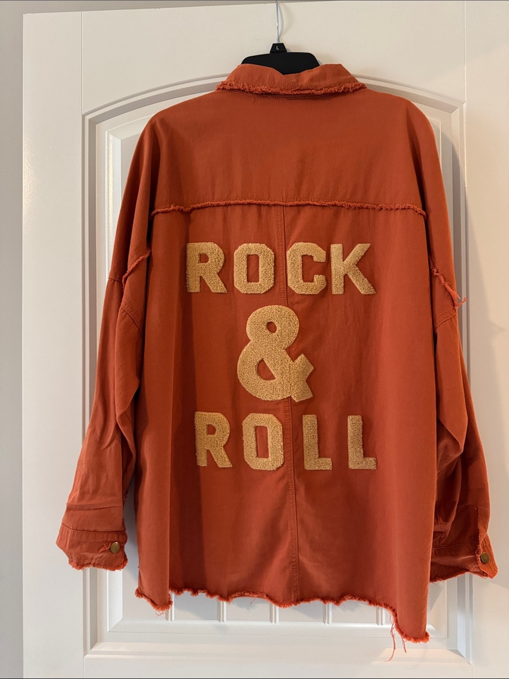 Rock & Roll button up shacket.